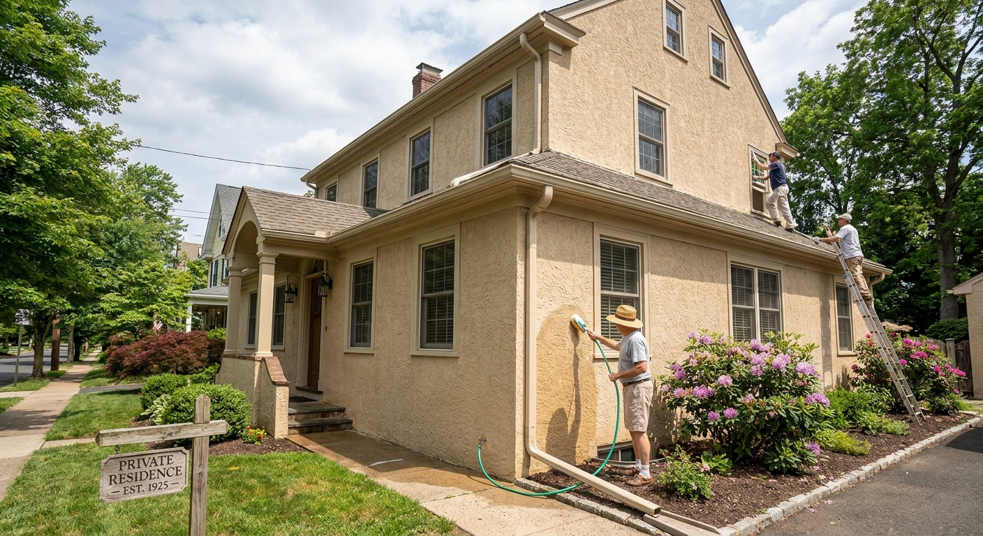 Keeping Your Stucco Looking Its Best in Doylestown