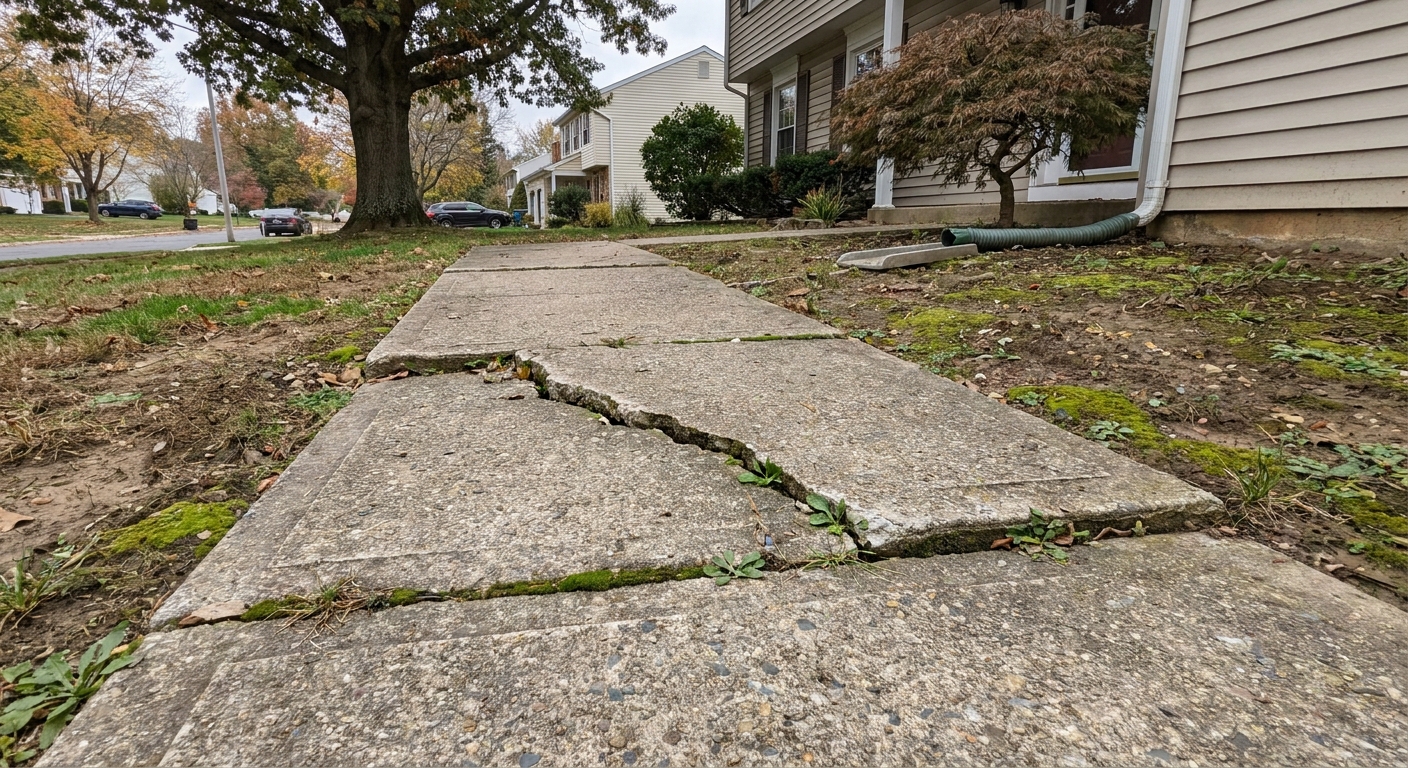 Why Concrete Walkways in Warrington Begin to Crack and Settle